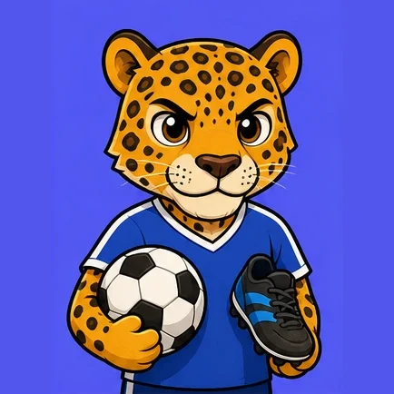 Avatar animado: Onça pintada, Bola e chuteira